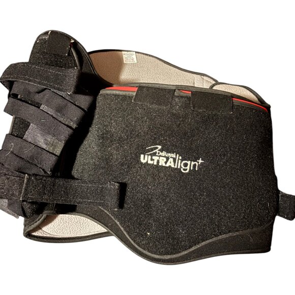 DeRoyal ULTRAlign+ Lumbar Sacral Orthosis LSO Back Brace Sz XXL - Picture 8 of 8